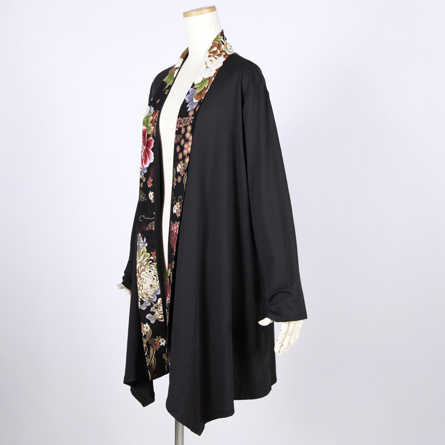 【一点物】TKg 夜の和 袈裟ロング羽織り