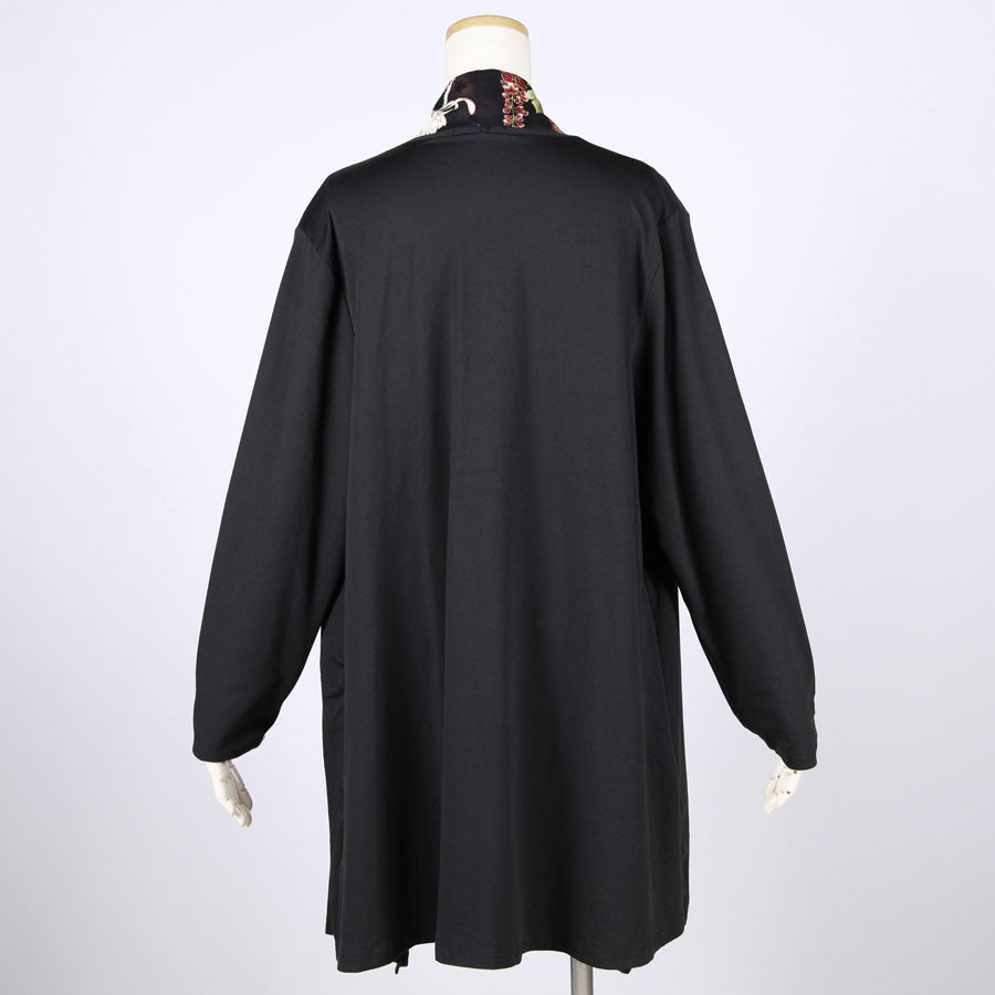 【一点物】TKg 夜の和 袈裟ロング羽織り