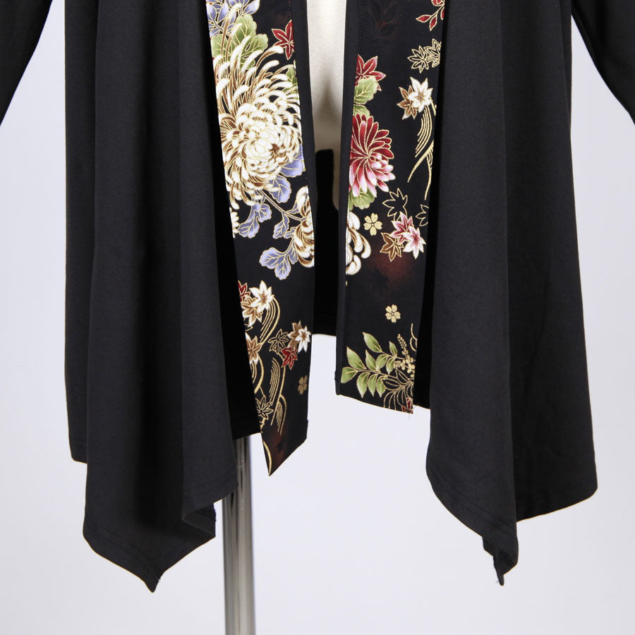 【一点物】TKg 夜の和 袈裟ロング羽織り