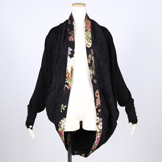 【一点物】TKg 夜の和 モモンガ羽織り