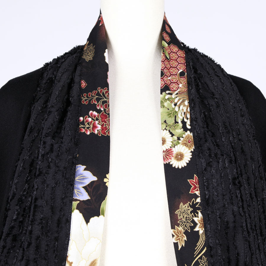 【一点物】TKg 夜の和 モモンガ羽織り