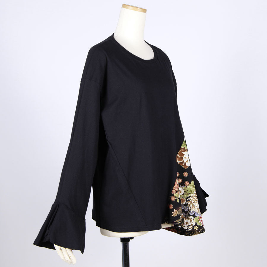 [One-of-a-kind item] TKg The Harmony of the Night Asymmetric Switching Tops