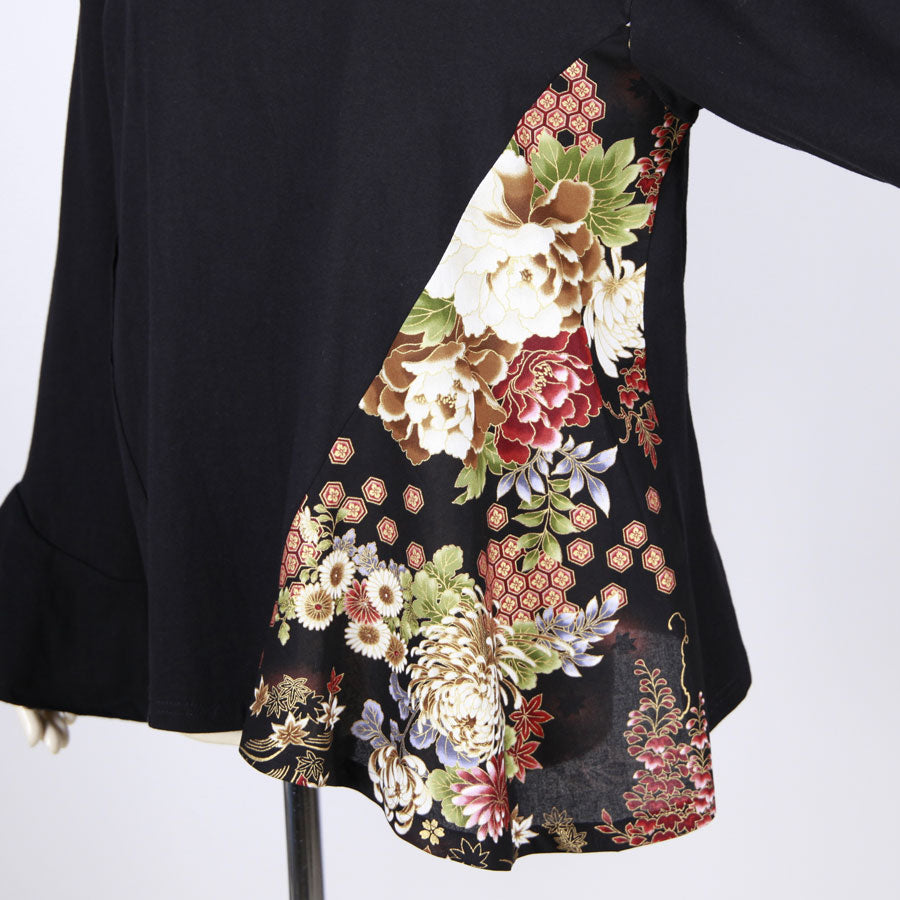 [One-of-a-kind item] TKg The Harmony of the Night Asymmetric Switching Tops