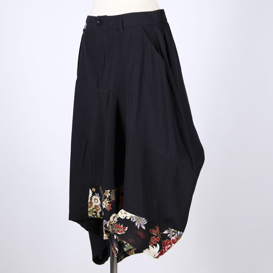 【一点物】TKg 夜の和 タックふわりスカート