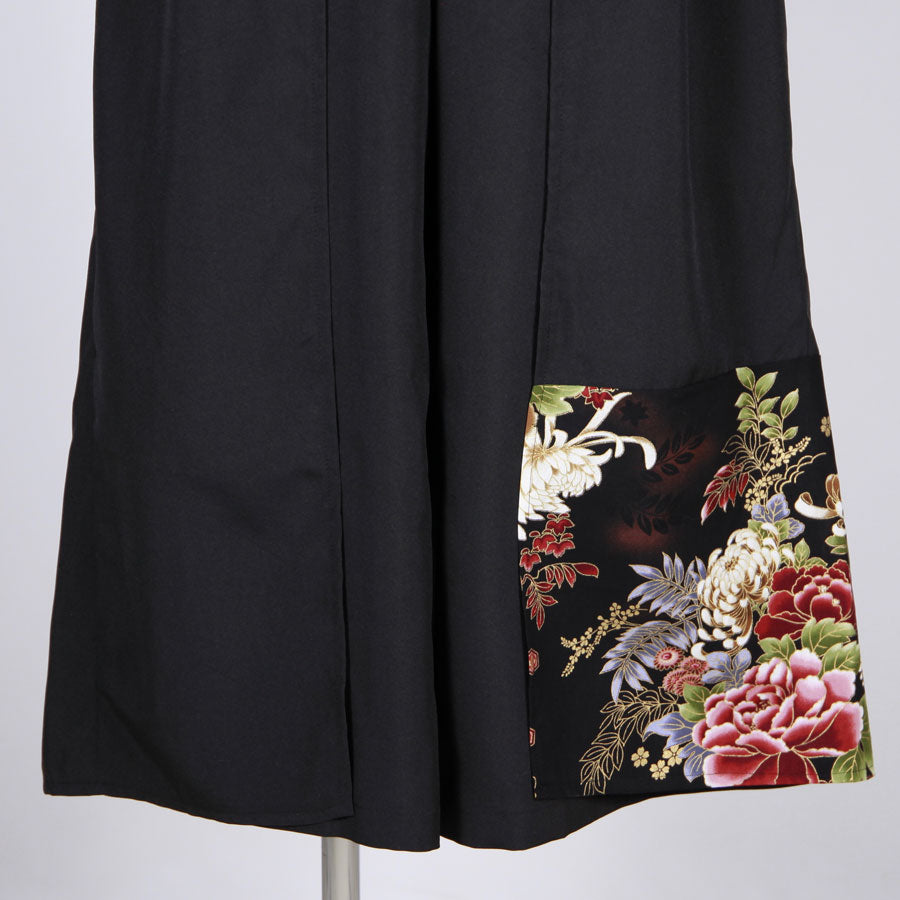 【一点物】TKg 夜の和 ひらひらスカートつきパンツ