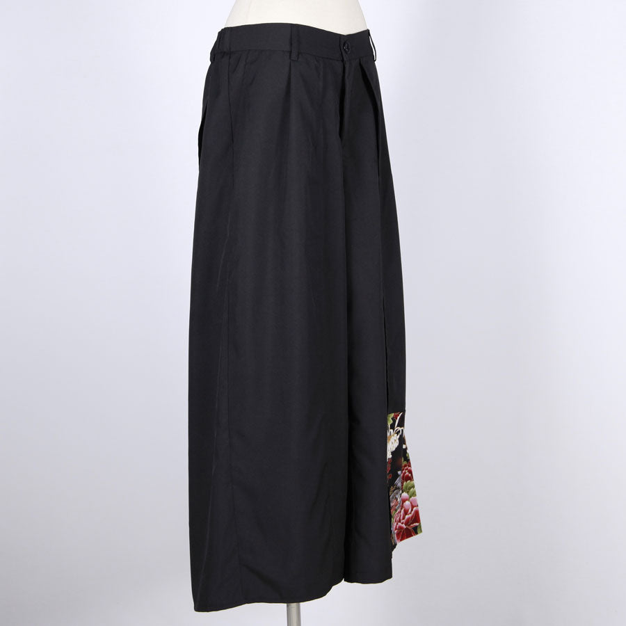 【一点物】TKg 夜の和 ひらひらスカートつきパンツ