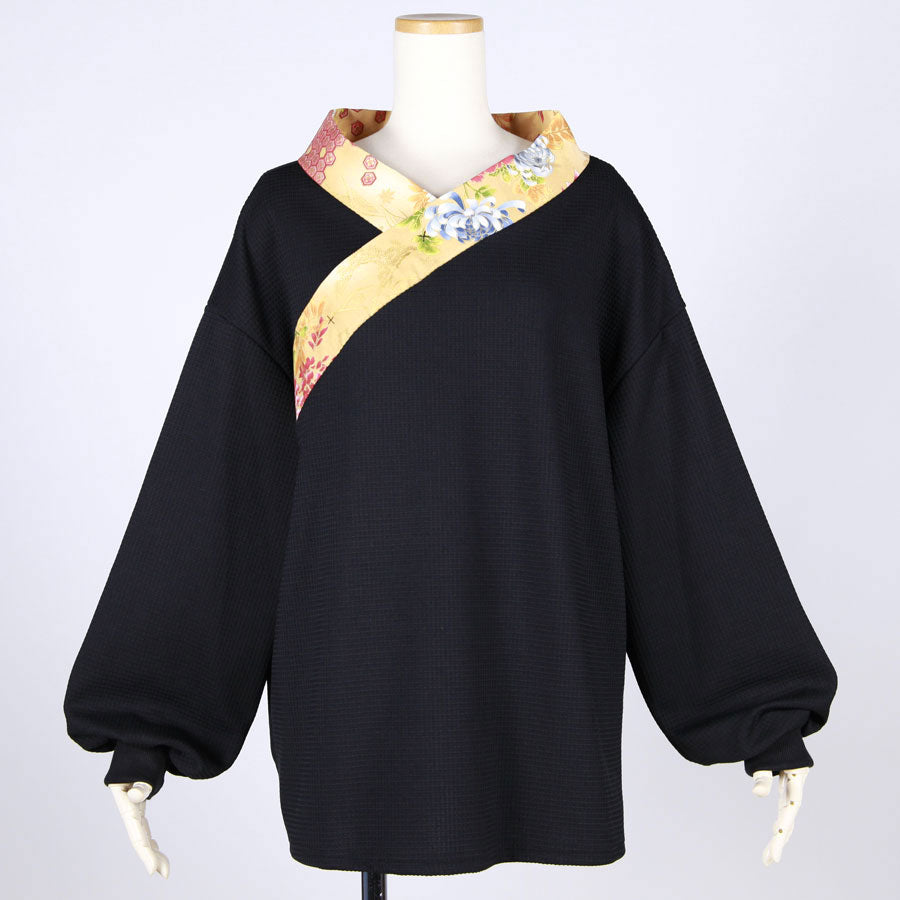 [One-of-a-kind item] TKg Daytime Harmony Kimono Collar Tops