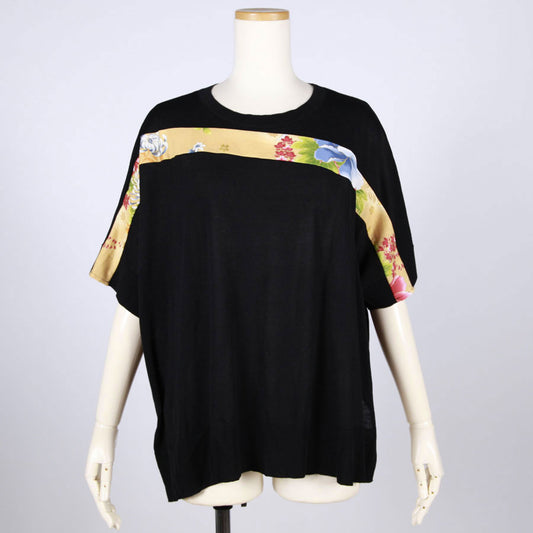 【一点物】TKg 昼の和 歪み和柄トップス