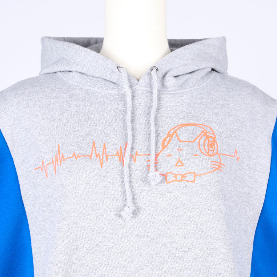 MINT NeKO Patchwork Wide Hoodie / D