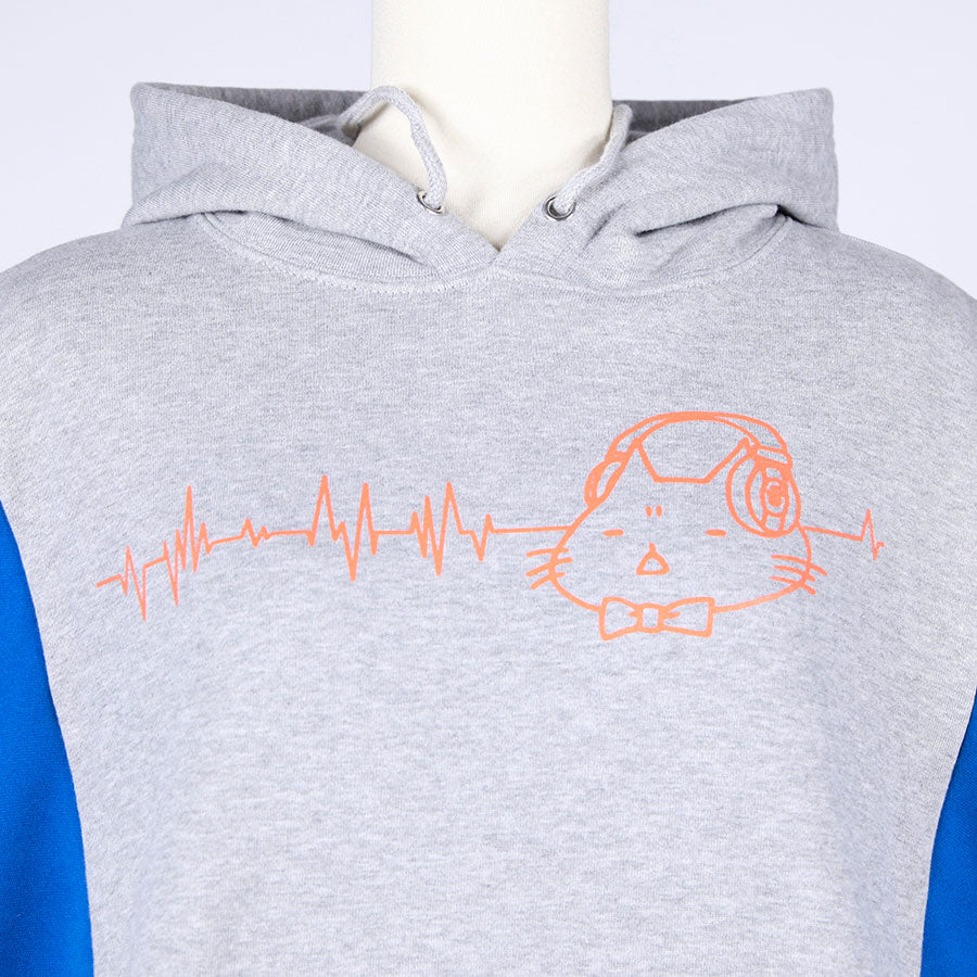 MINT NeKO Patchwork Wide Hoodie / D