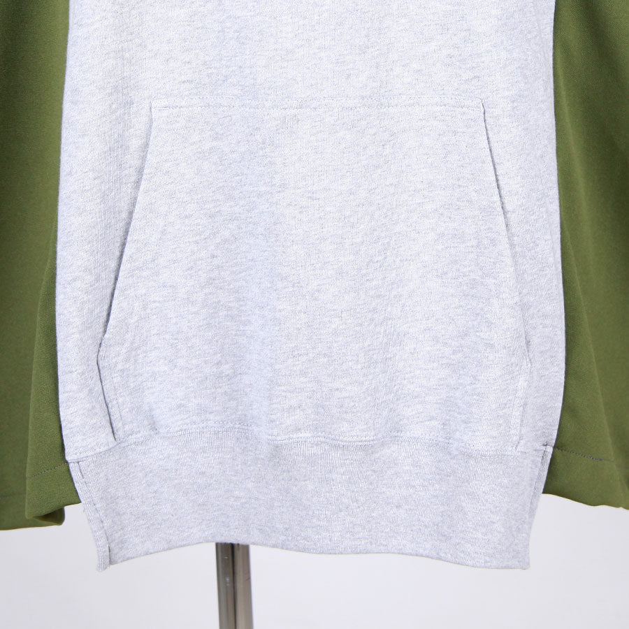 MINT NeKO Patchwork Wide Hoodie / E