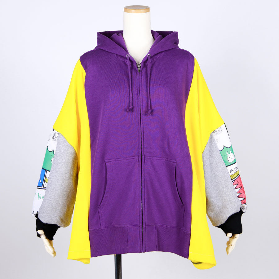 MINT NeKO patchwork wide parka / G