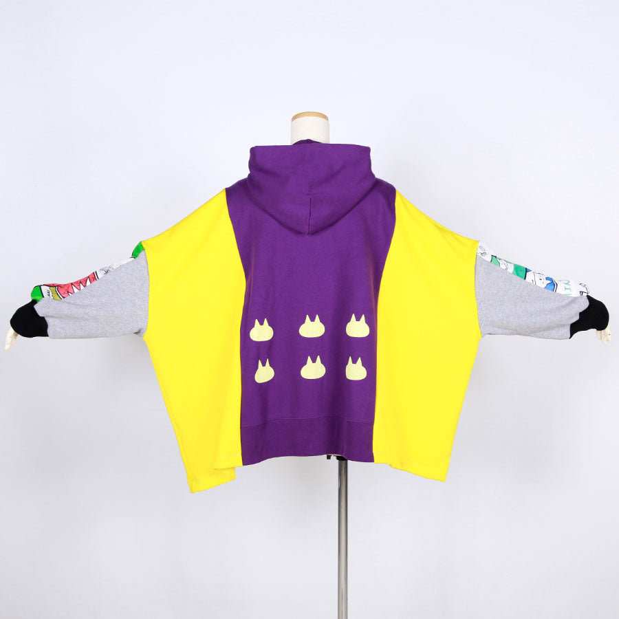 MINT NeKO patchwork wide parka / G