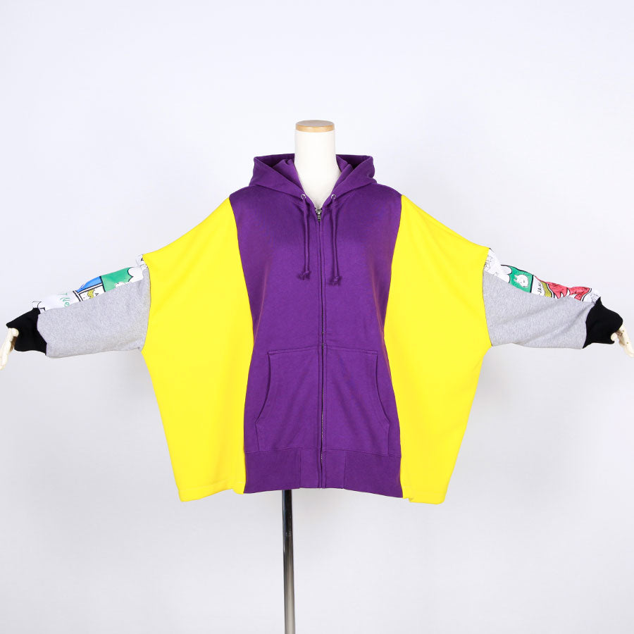 MINT NeKO patchwork wide parka / G