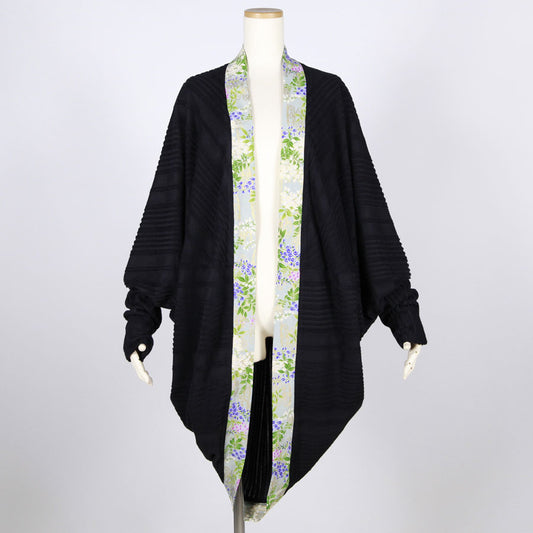 【一点物】TKg 秘色色の藤 モモンガカーディガン