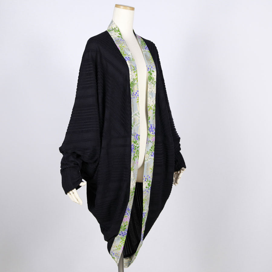 【一点物】TKg 秘色色の藤 モモンガカーディガン