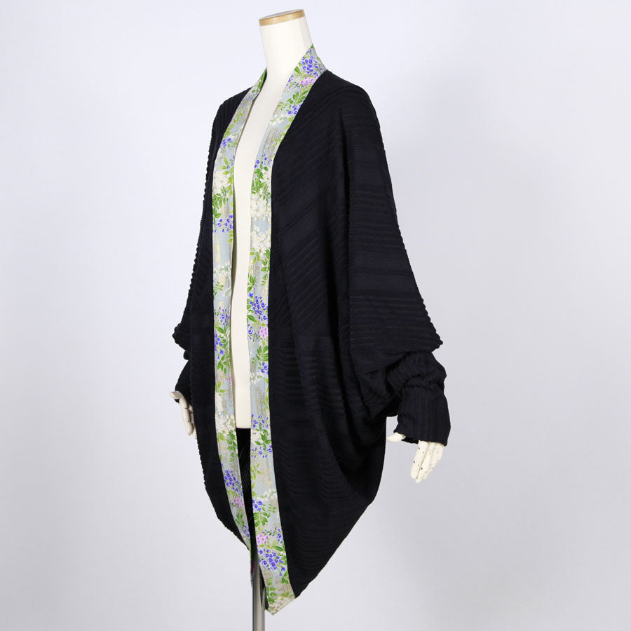 【一点物】TKg 秘色色の藤 モモンガカーディガン