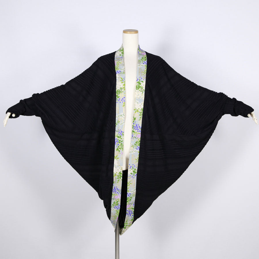 【一点物】TKg 秘色色の藤 モモンガカーディガン