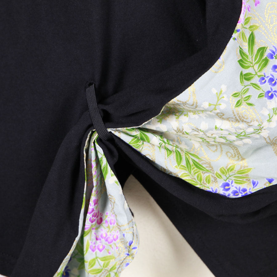 【一点物】TKg 秘色色の藤 ループ通しトップス