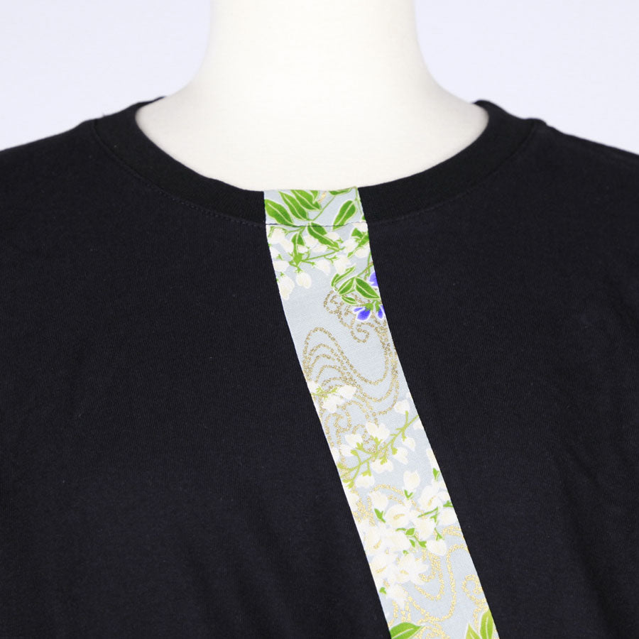 【一点物】TKg 秘色色の藤 ループ通しトップス