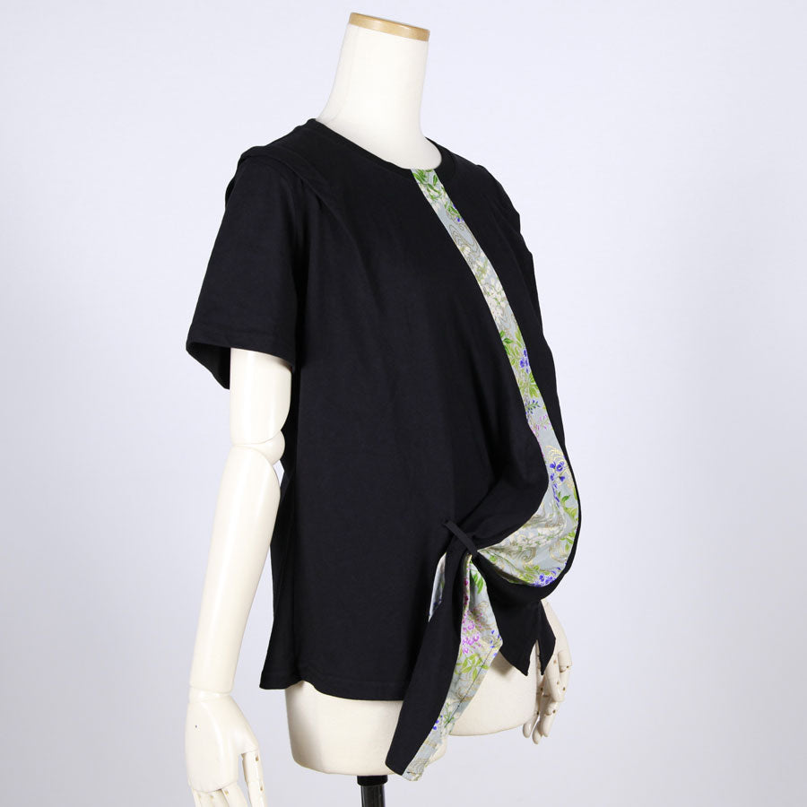 【一点物】TKg 秘色色の藤 ループ通しトップス