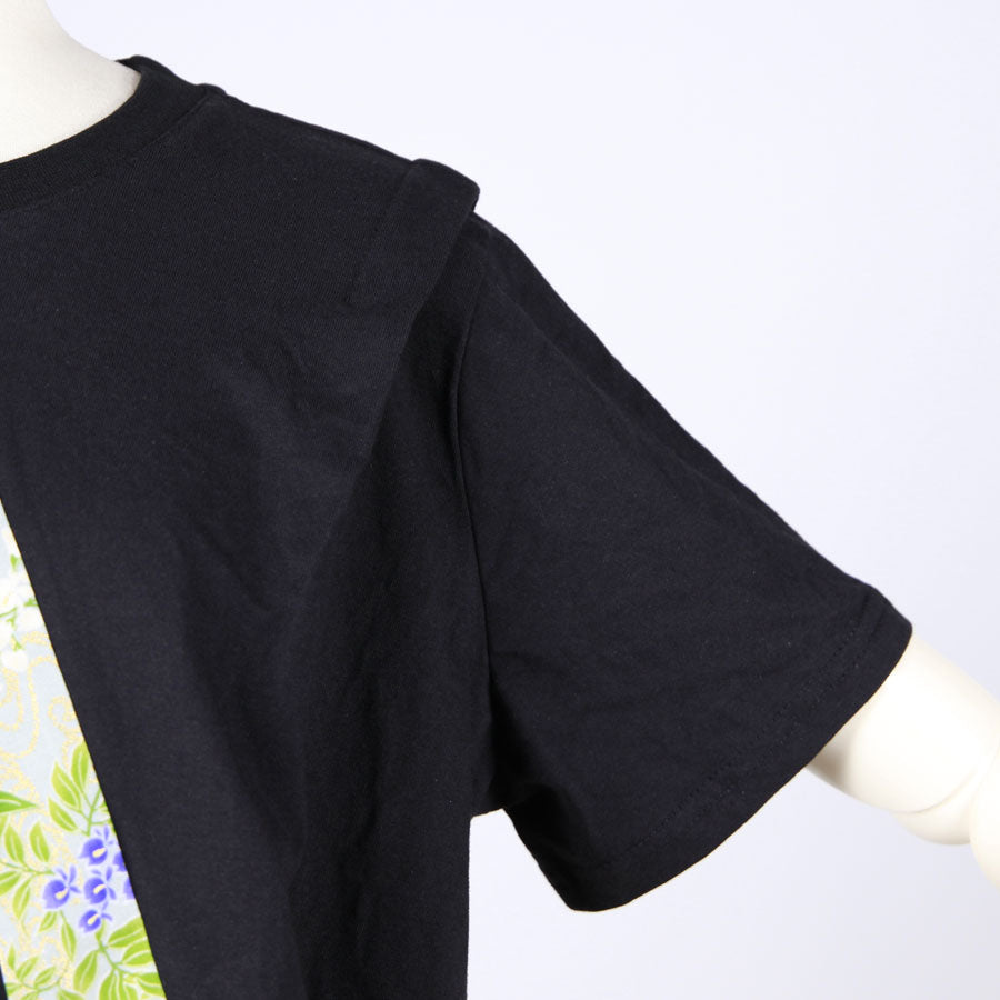 【一点物】TKg 秘色色の藤 ループ通しトップス