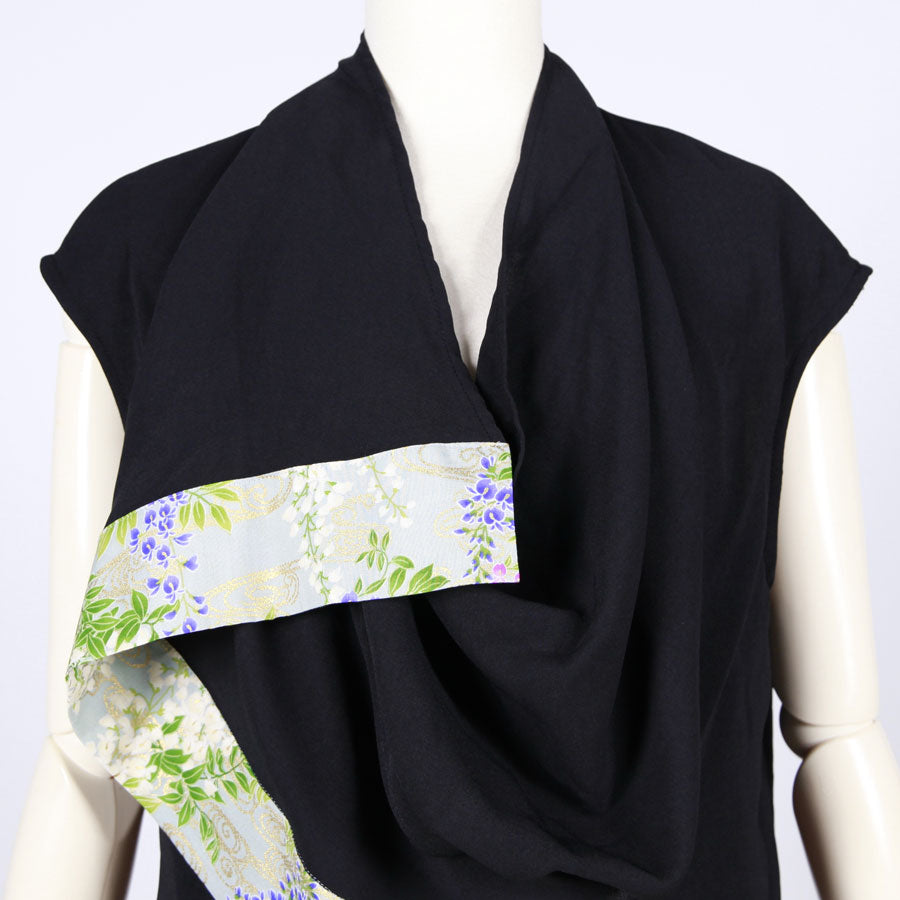 [One-of-a-kind item] TKg Celadon color Wisteria Frilly Tops