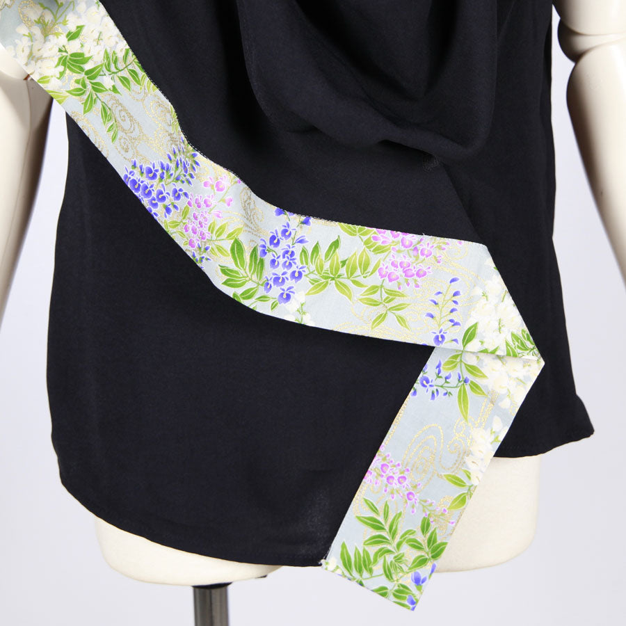 [One-of-a-kind item] TKg Celadon color Wisteria Frilly Tops