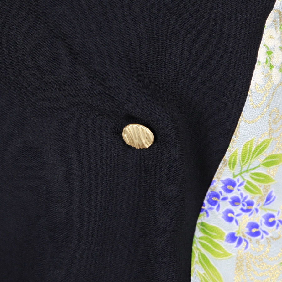 [One-of-a-kind item] TKg Celadon color Wisteria Frilly Tops