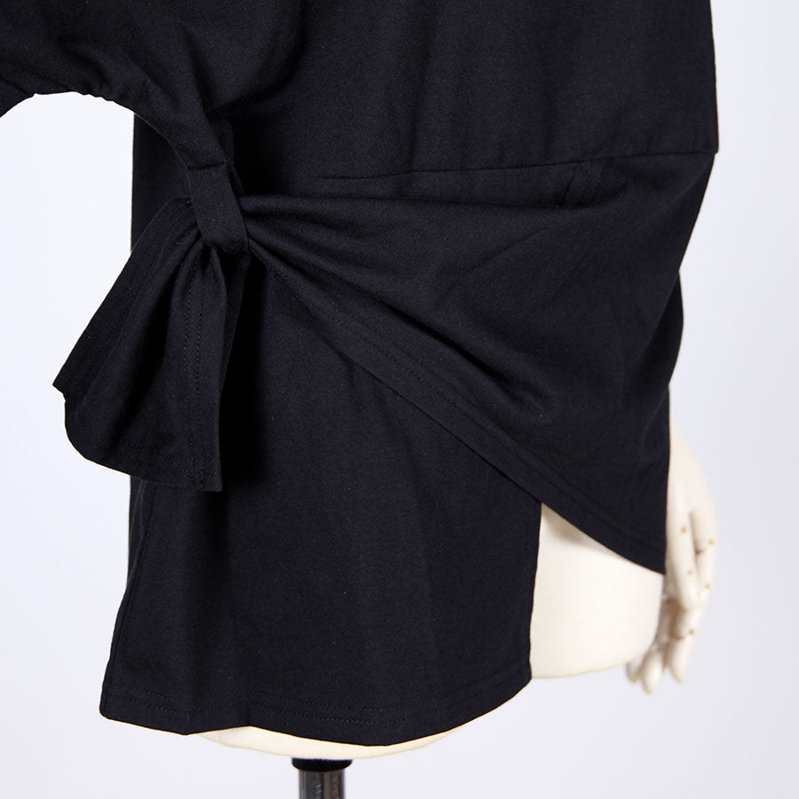 [One-of-a-kind item] TKg Dragon Flying on Hemp Leaves Pattern Tops with Loop