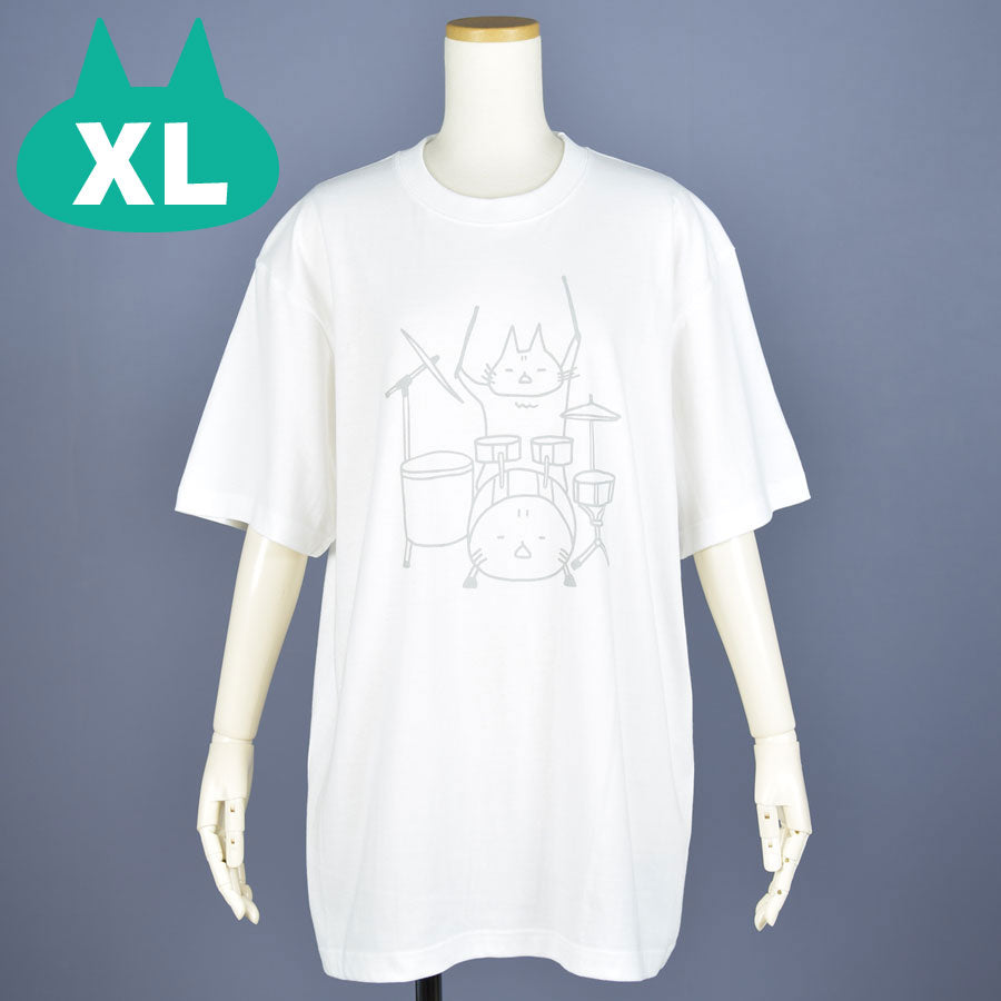 MINT NeKO Tama T -shirt WH ・XL