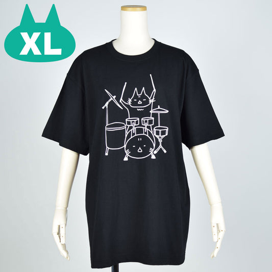 MINT NeKO Tama T -shirt BK ・XL