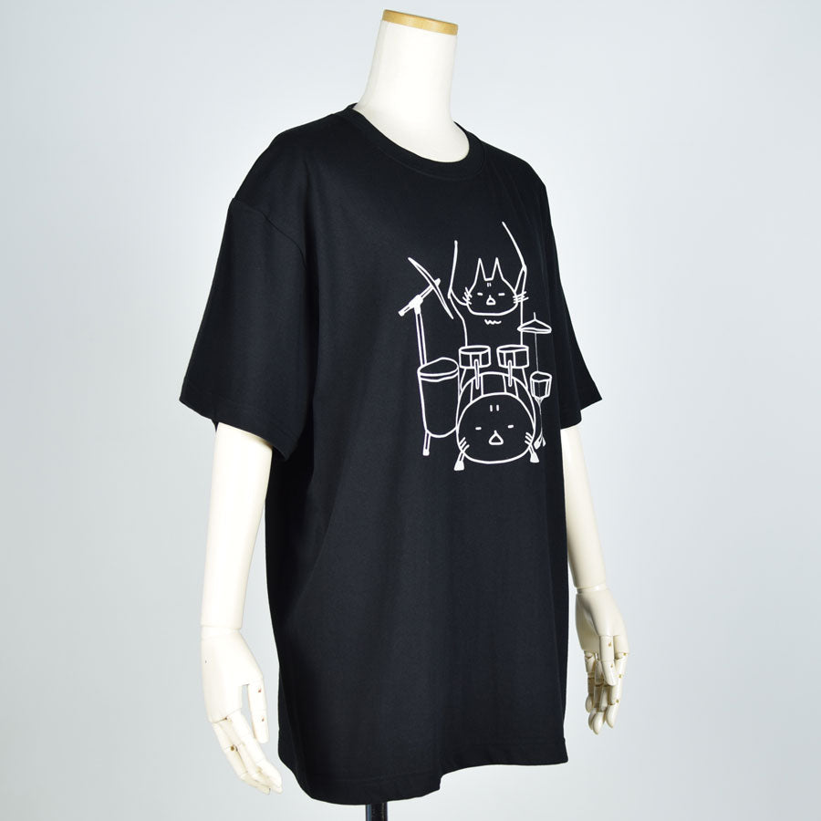 MINT NeKO Tama T -shirt BK ・XL