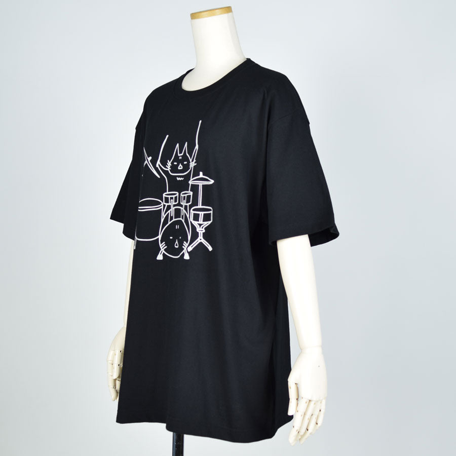 MINT NeKO タマのTシャツ BK・XL