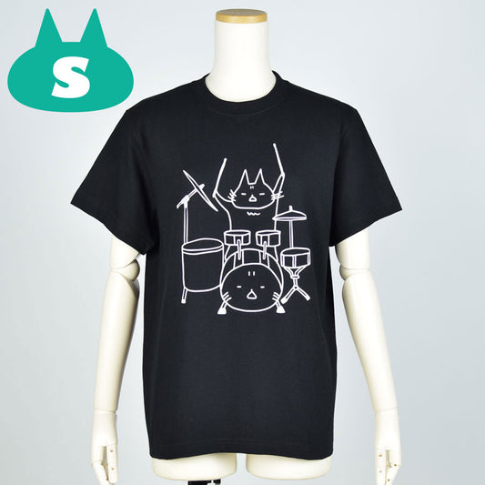 MINT NeKO タマのTシャツ BK・S