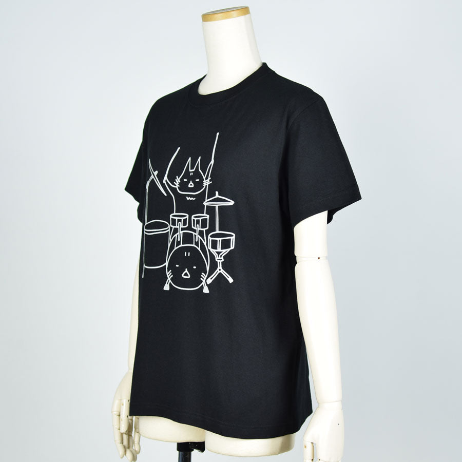 MINT NeKO タマのTシャツ BK・S