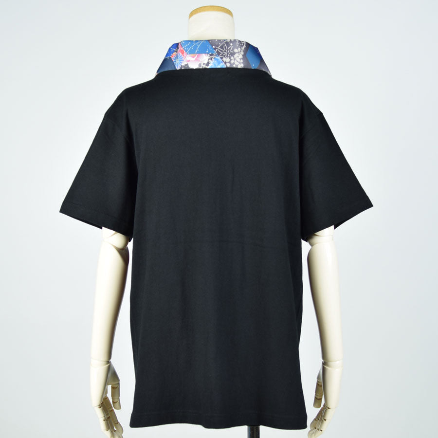 gouk kimono Collar T -shirt / A