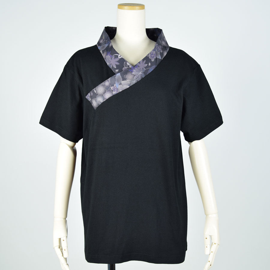 gouk Kimono Collar T -shirt / B