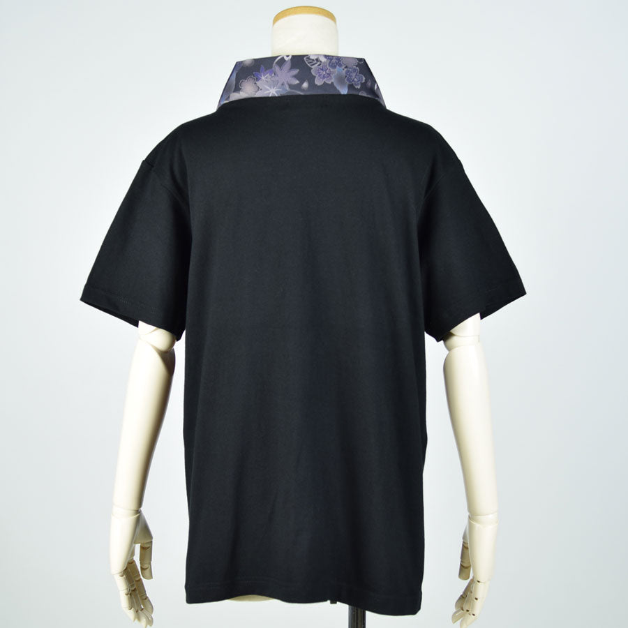 gouk Kimono Collar T -shirt / B