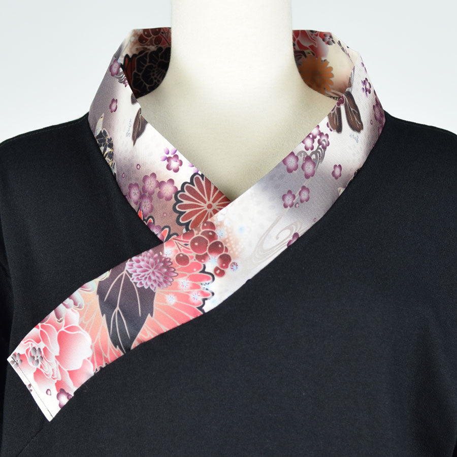 gouk Kimono Collar T -shirt / D