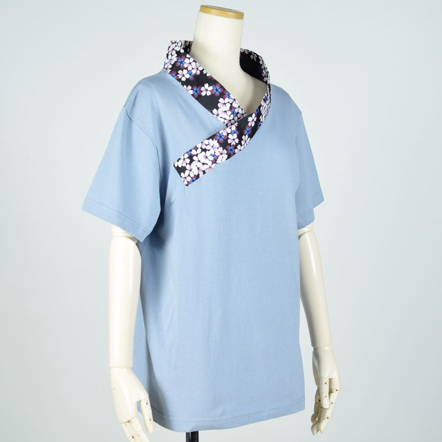 gouk Kimono Collar T -shirt / J