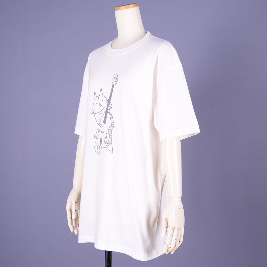MINT NeKO ルーのTシャツ WH・XL