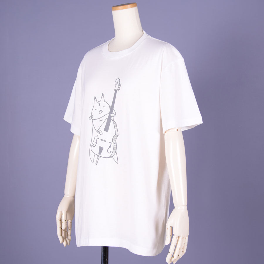MINT NeKO Lou T -shirt WH ・ L