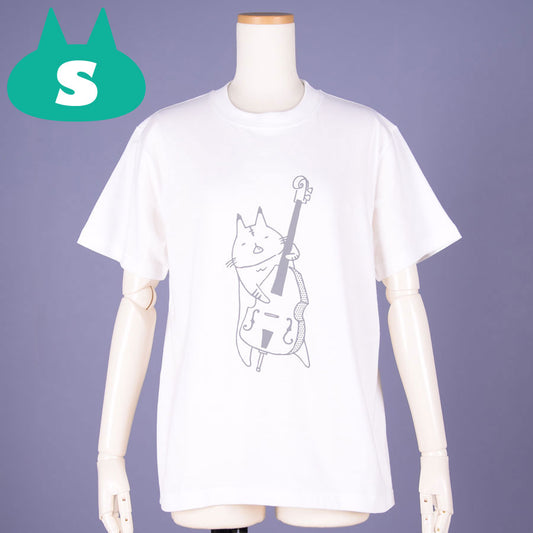 MINT NeKO Roux T -shirt WH ・ S
