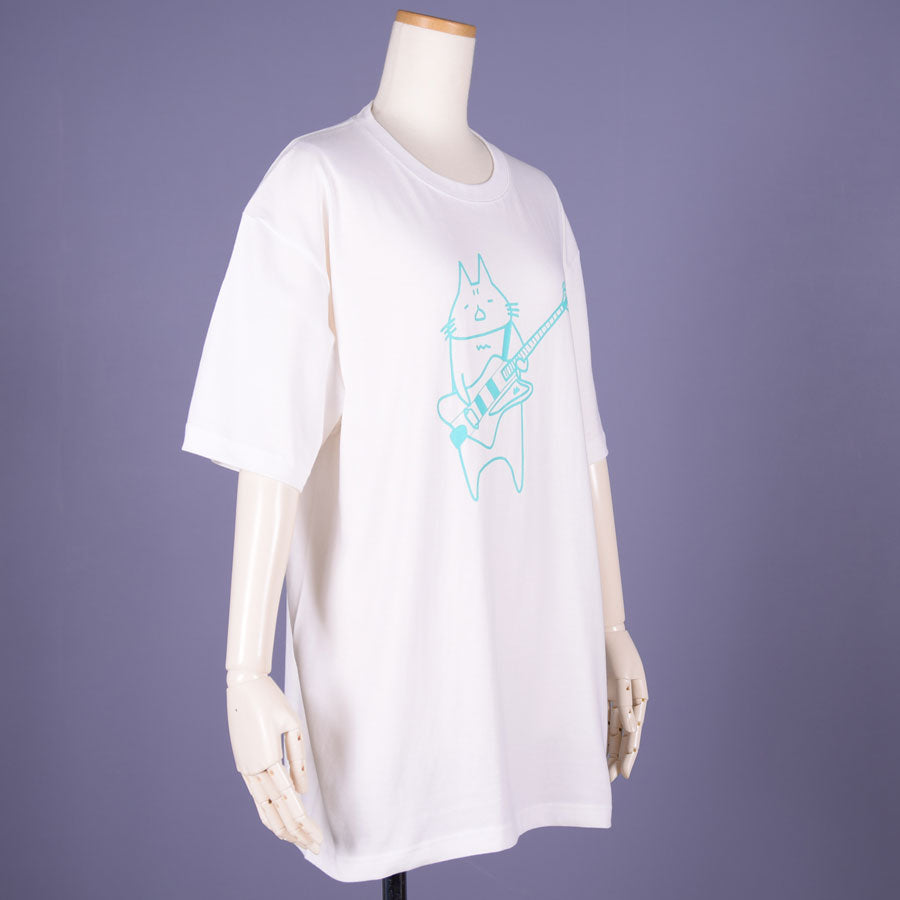 MINT NeKO Base TV Shirt WH・XL