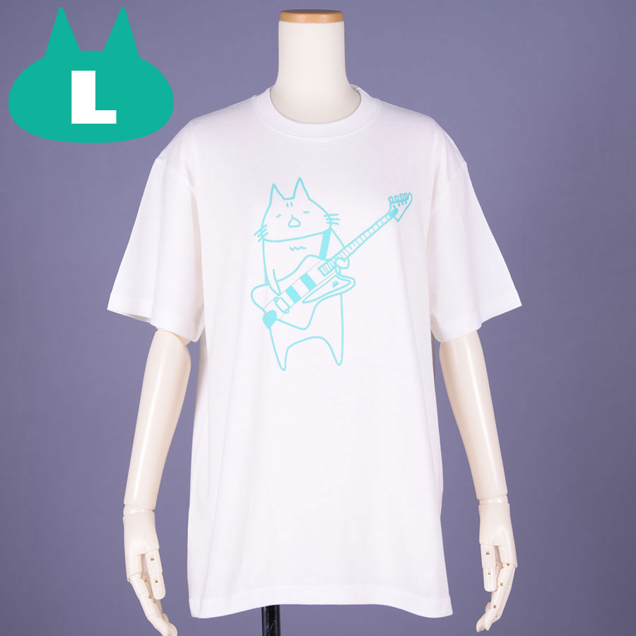 MINT NeKO Base TV Shirt WH ・ L