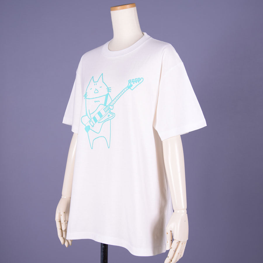 MINT NeKO Base TV Shirt WH ・ L