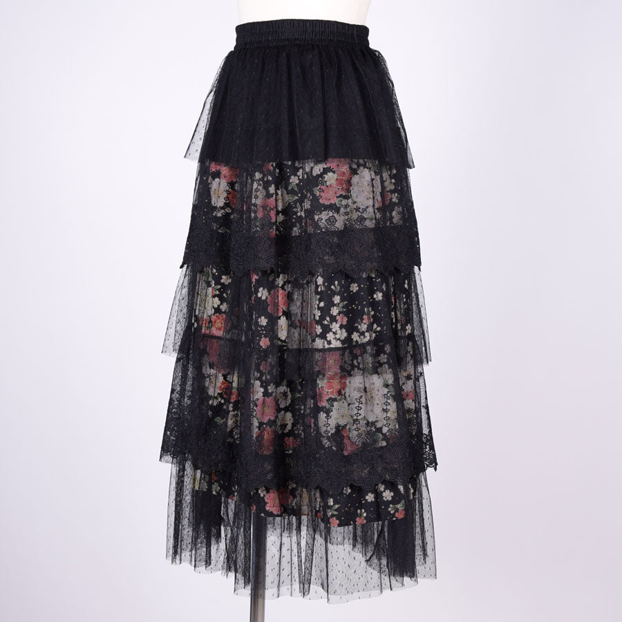 【One of a kind】TKg Tiered Tulle Skirt