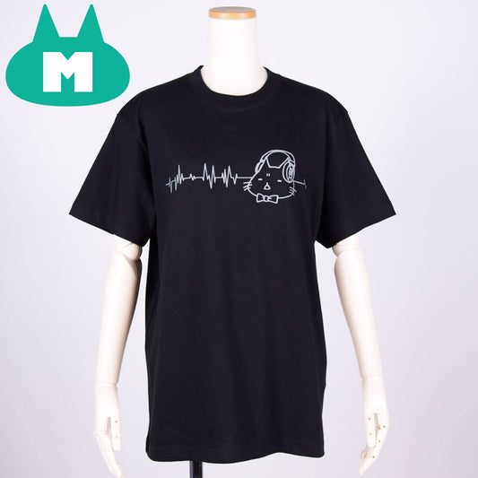 MINT NeKO Headphone T-shirt / BK ・ M