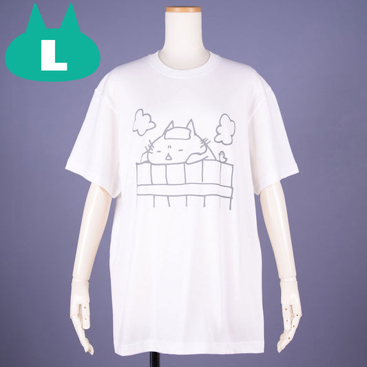 MINT NeKO Bathing T-shirt / WH ・ L